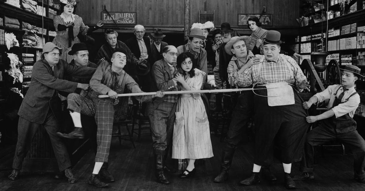 Fatty garçon boucher (The Butcher boy, Roscoe Arbuckle, 1917)