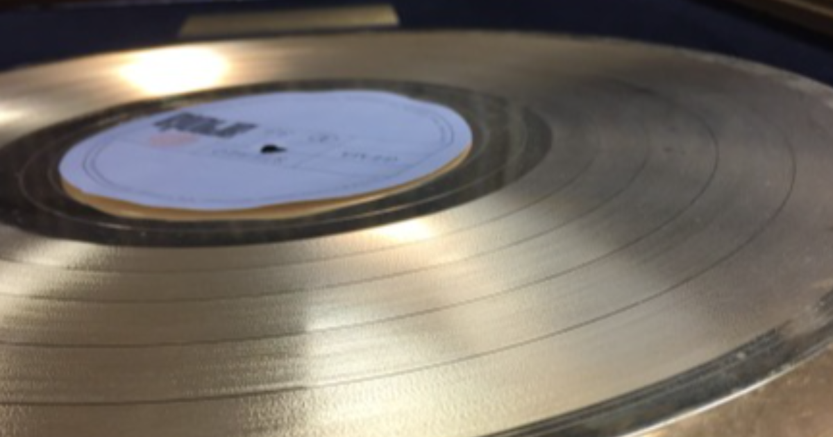 Disques d’or pour gros vendeurs de disques