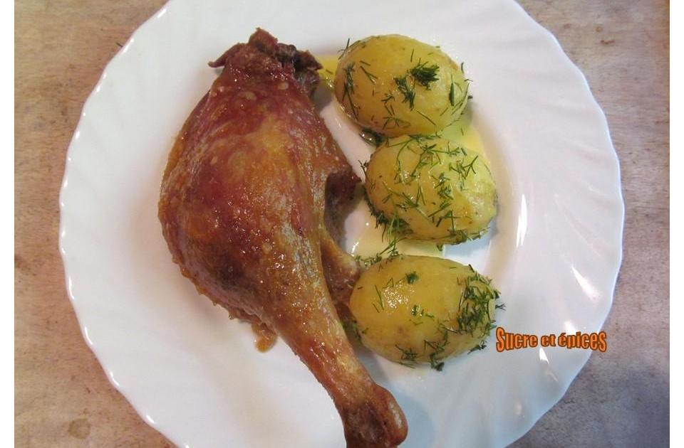 Cuisses de canard au four