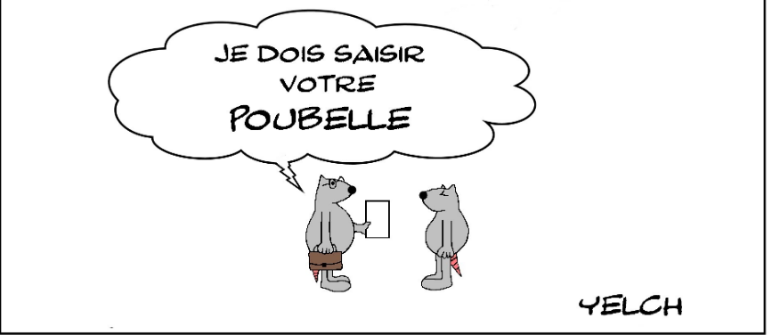 même les rats n'aiment pas les huissiers