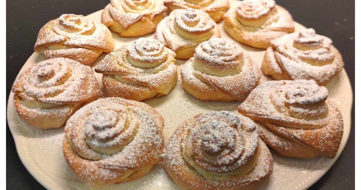 Biscuits en forme de roses - Recette en vidéo