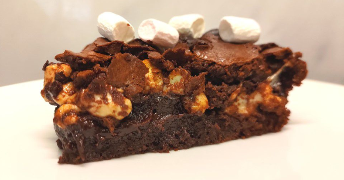 Brownie aux mini guimauves - Recette en vidéo