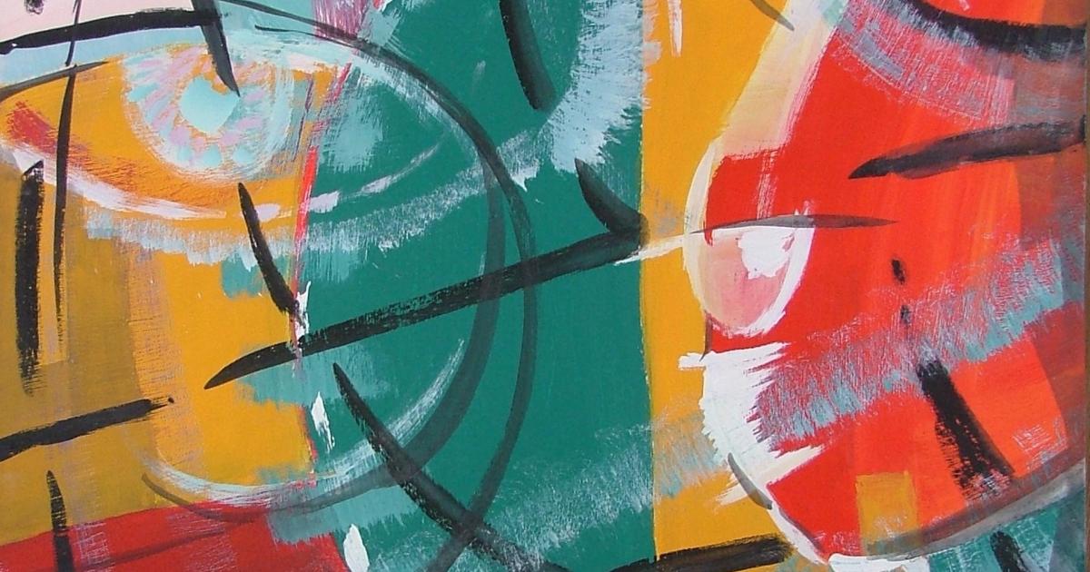 Peintures au fil du temps - les 3 lunes - 1997