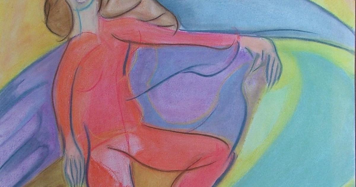 La virevolte - peinture au fil du temps - 2001