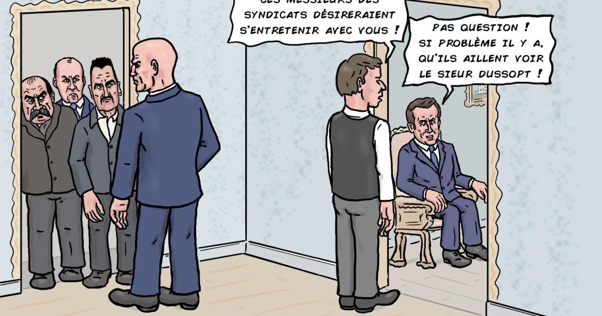 Macron et les syndicats
