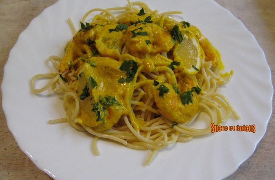 Crevettes au four à la crème fraîche et aux épices - Recette en vidéo