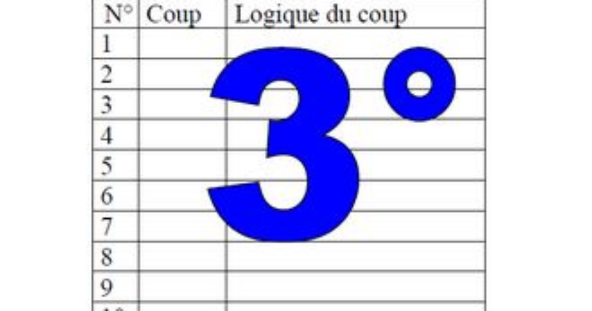 3° diagosudoku, avec la solution du second