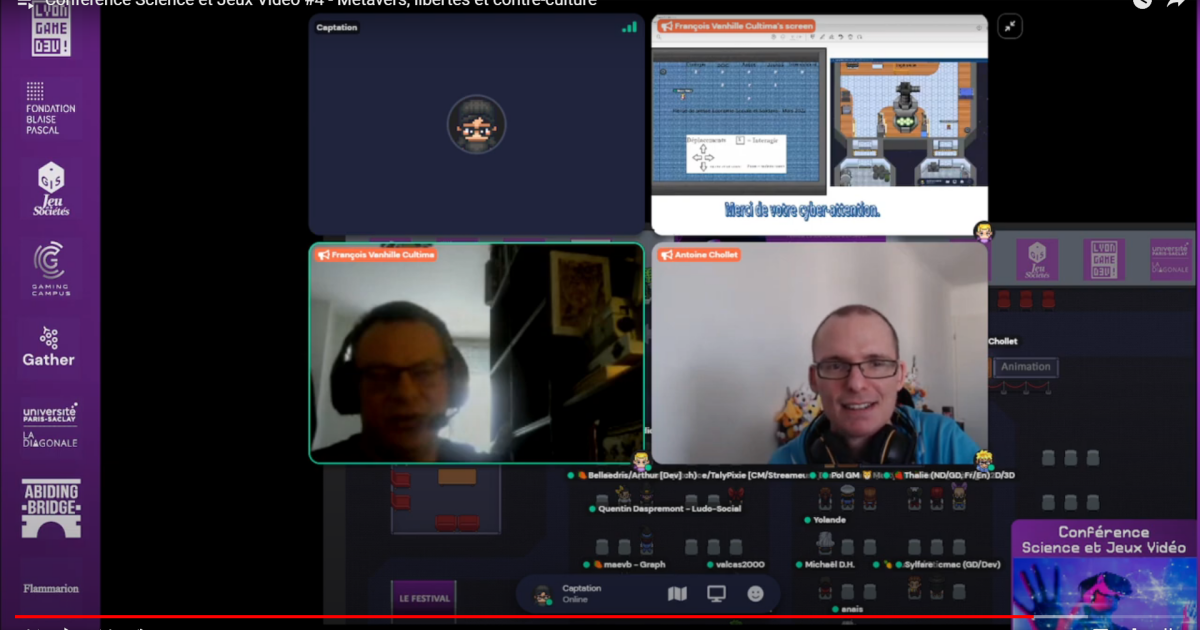 [Gamers - Sciences] Compte-rendu de la Scientific Game Jam - Mars 2022