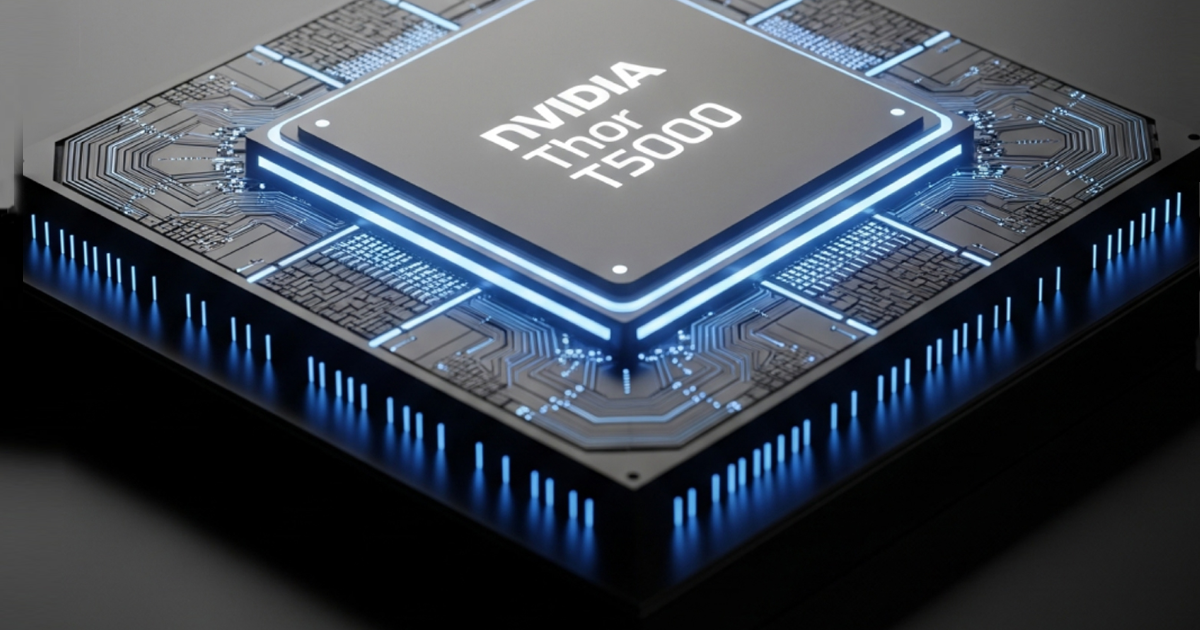 Nvidia introduces Thor T5000 ‘robot brain’ AI chip