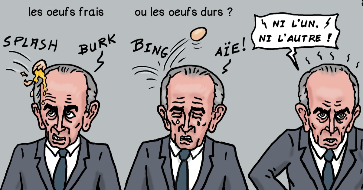 Eric Zemmour et les œufs !