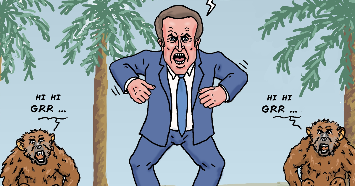 Macron en visite à Nouméa
