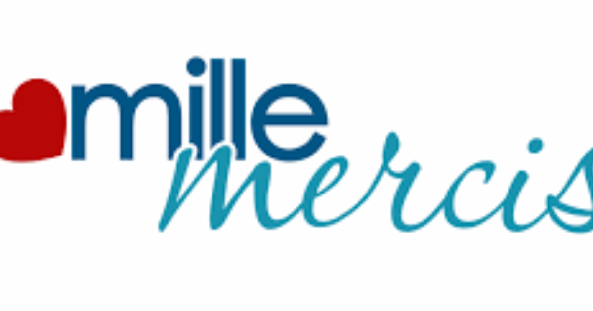 Mille mercis !