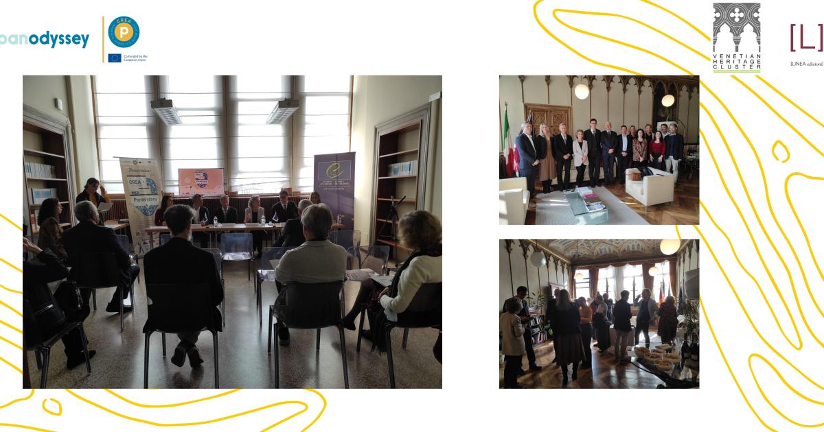 Venice, 19th October 2022: Panodyssey lands in Italy