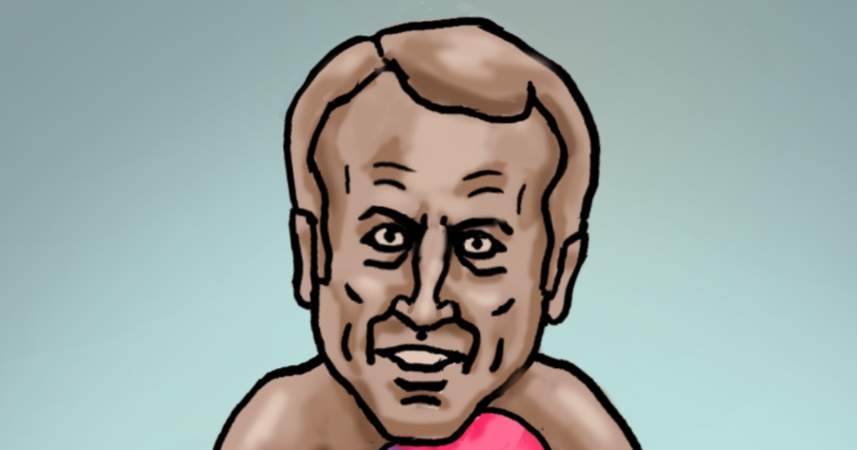 Macron le nounours en chocolat