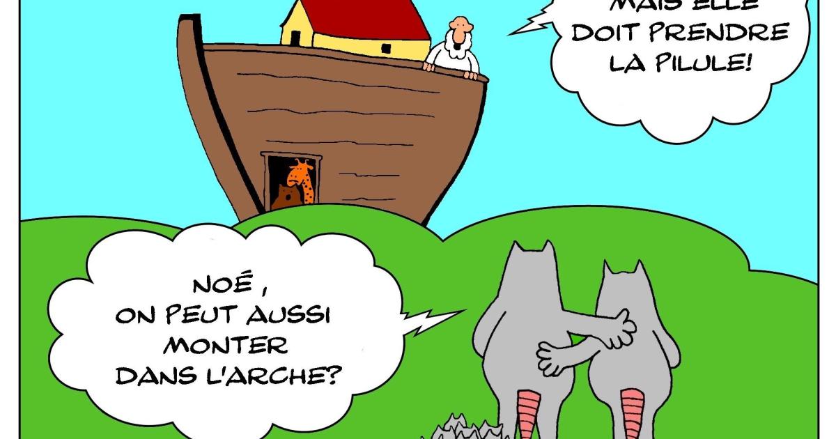 L'arche de Noé , les rats et la pilule