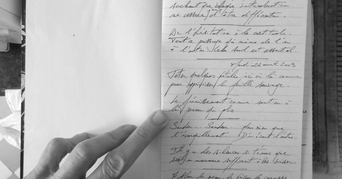 Petits Papiers Volants : Journal D'écriture 2003-2018