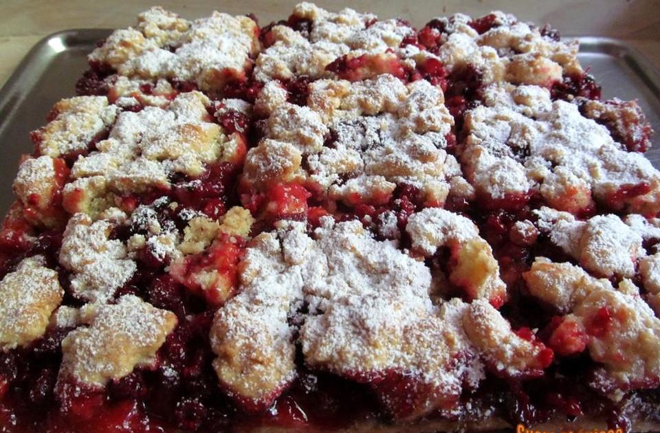 Carré aux framboises et groseilles