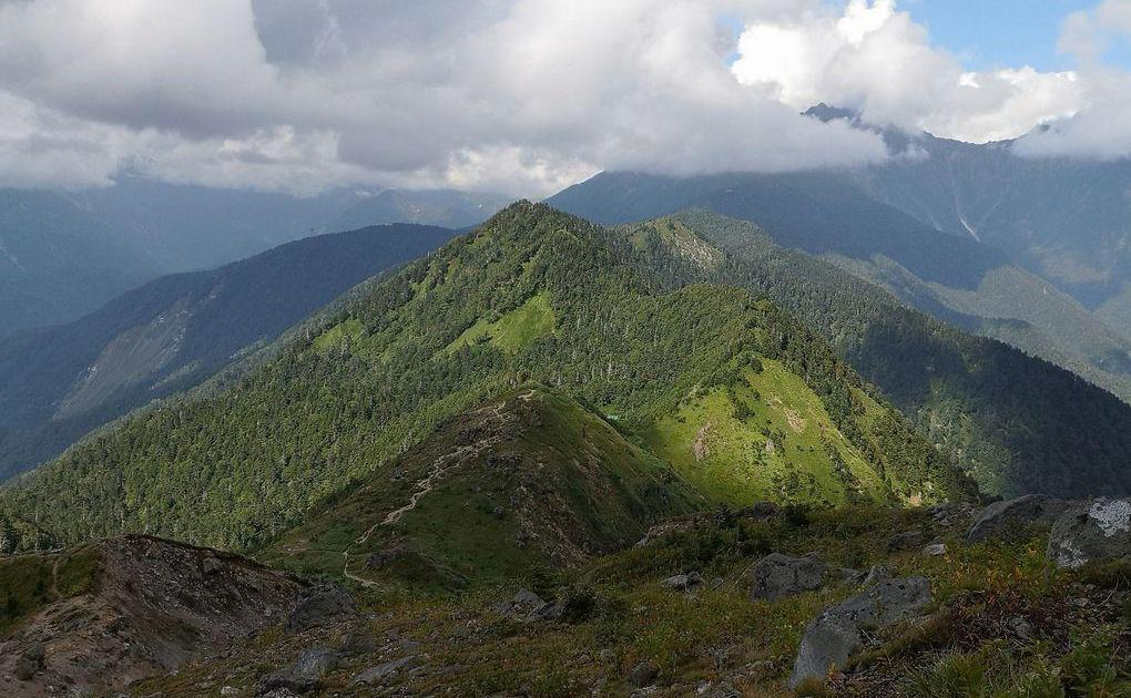 Les Alpes en version japonaise