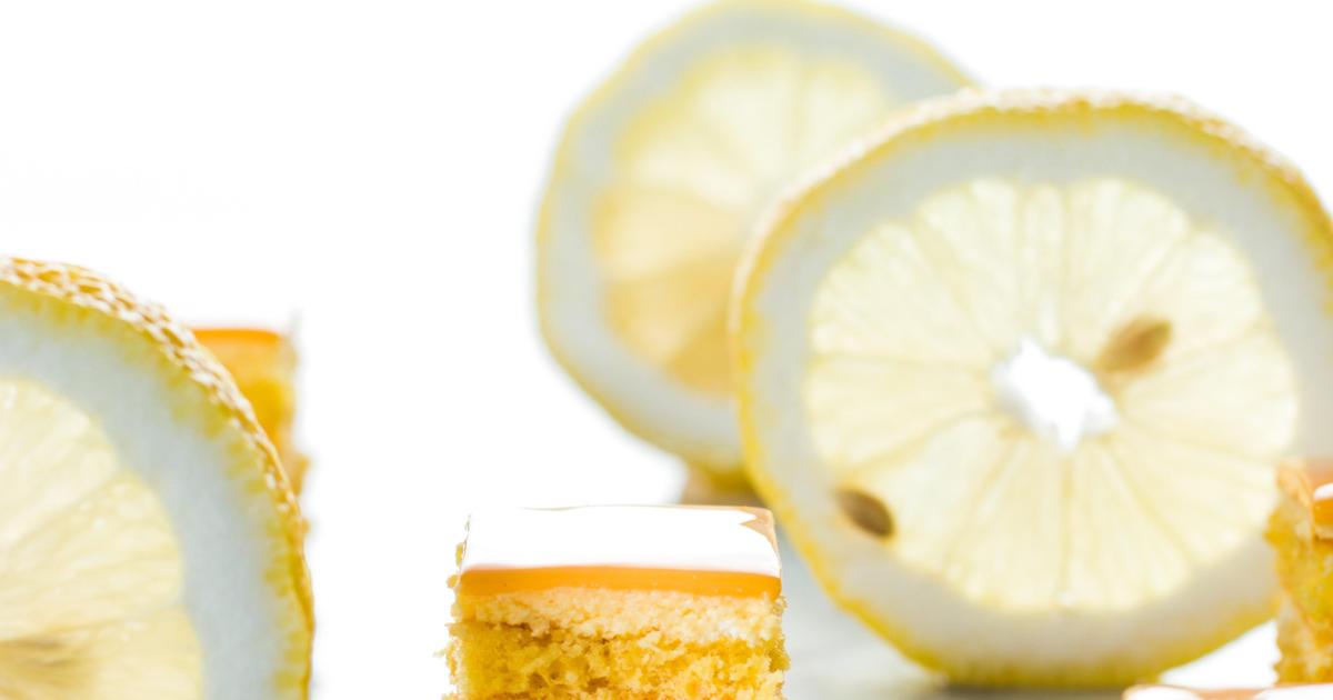 Carrés à la marmelade de citron