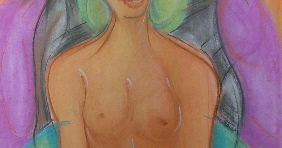 Peintures au fil du temps - Elle dénudée - 2002