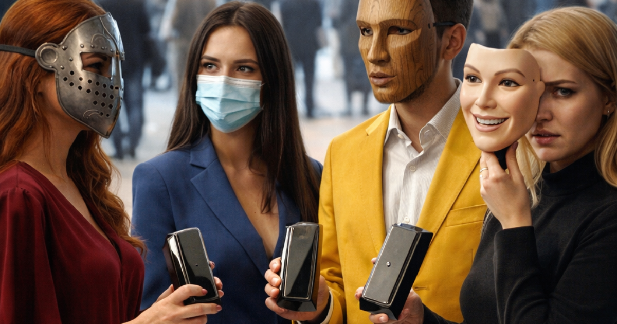 Le masque social