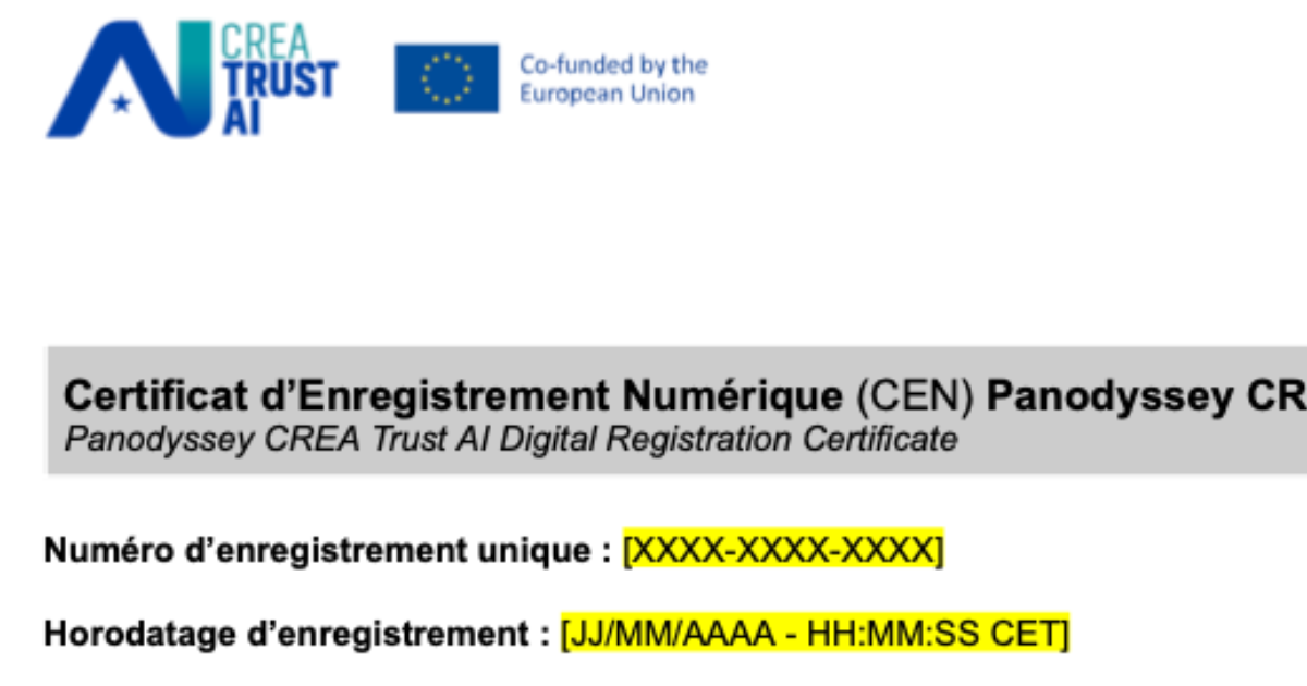 Arsenal de sécurité numérique Panodyssey et propriété intellectuelle