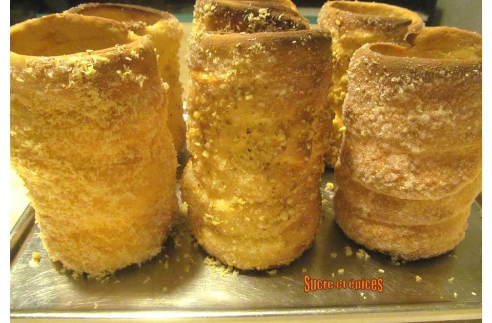 Brioches roulées hongroises - Kürtős Kalács