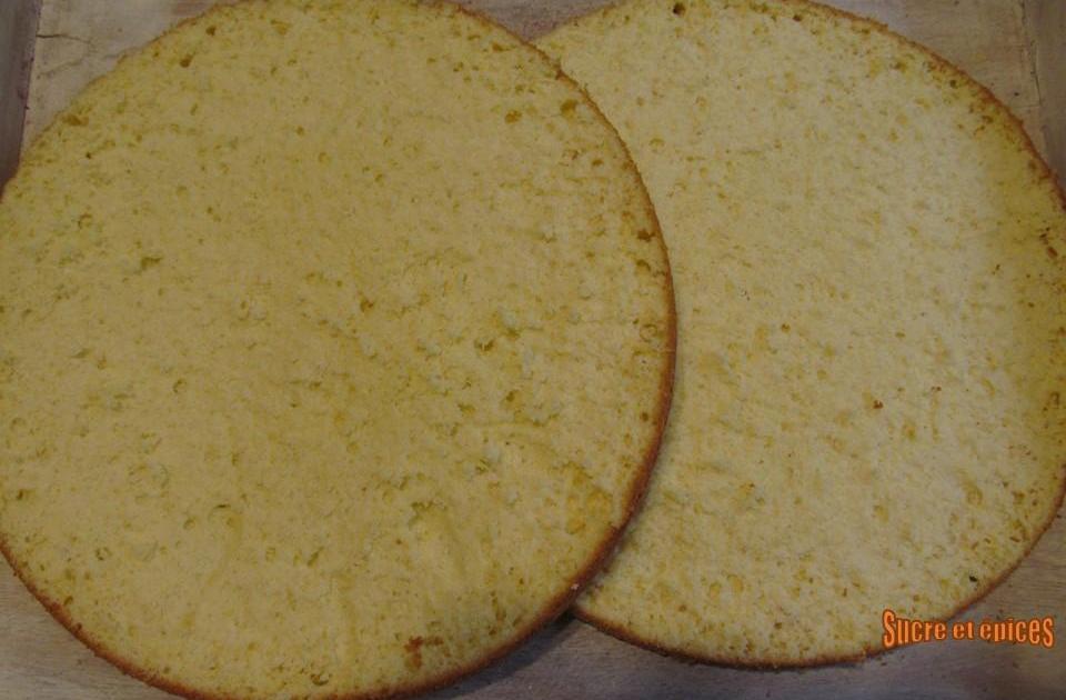 Génoise nature pour gâteau