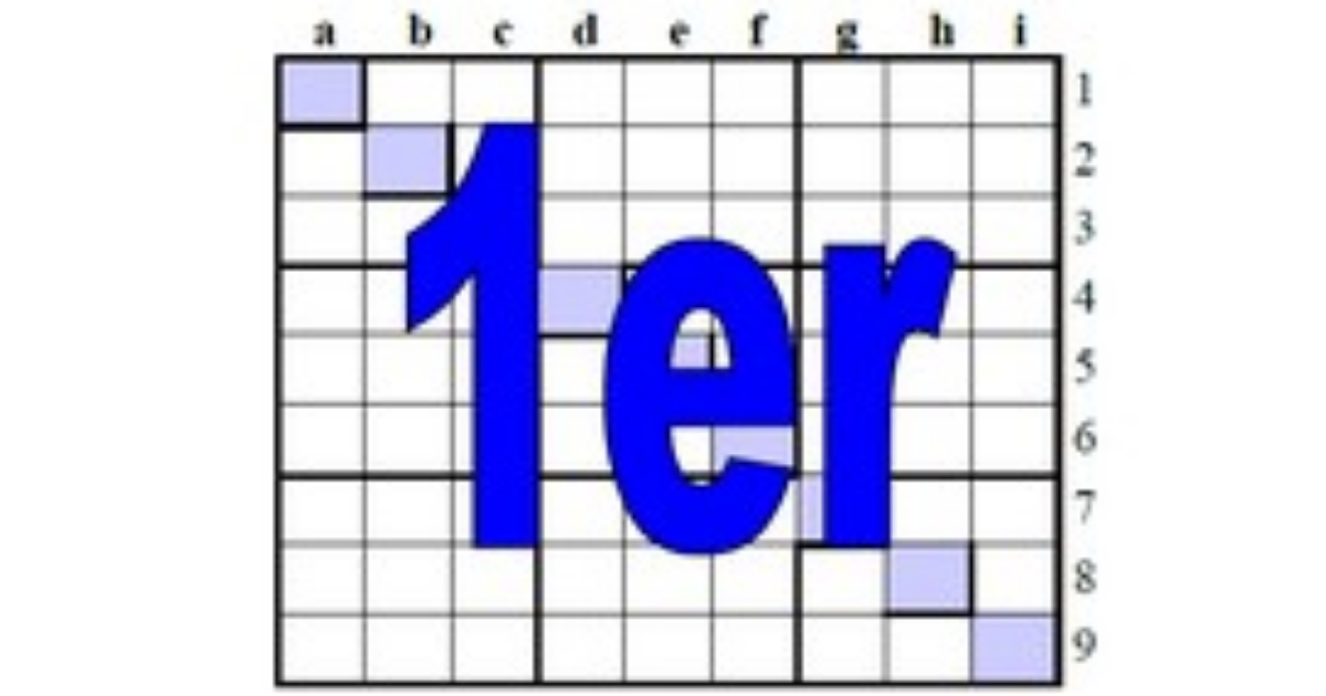 Mon premier diagosudoku ici, pour les écrivains antipub