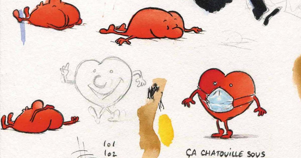 p'tit coeur masqué !