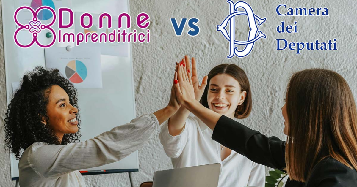 Donne Imprenditrici Srl alla Camera dei Deputati: Potere alle Donne!
