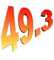 49.3 = record