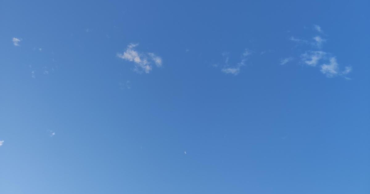 Le ciel peut-il être bleu?