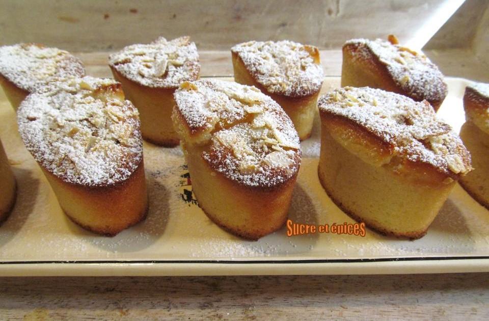 Financiers aux mirabelles à l'Amaretto