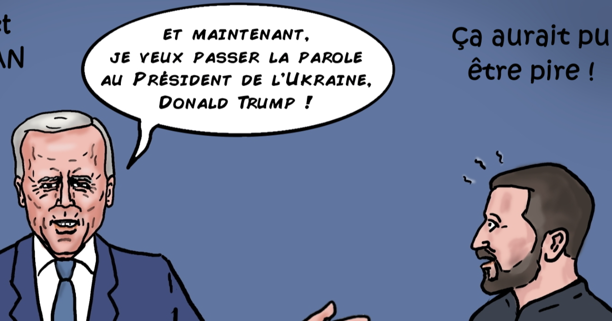 Joe Biden perd les pédales !