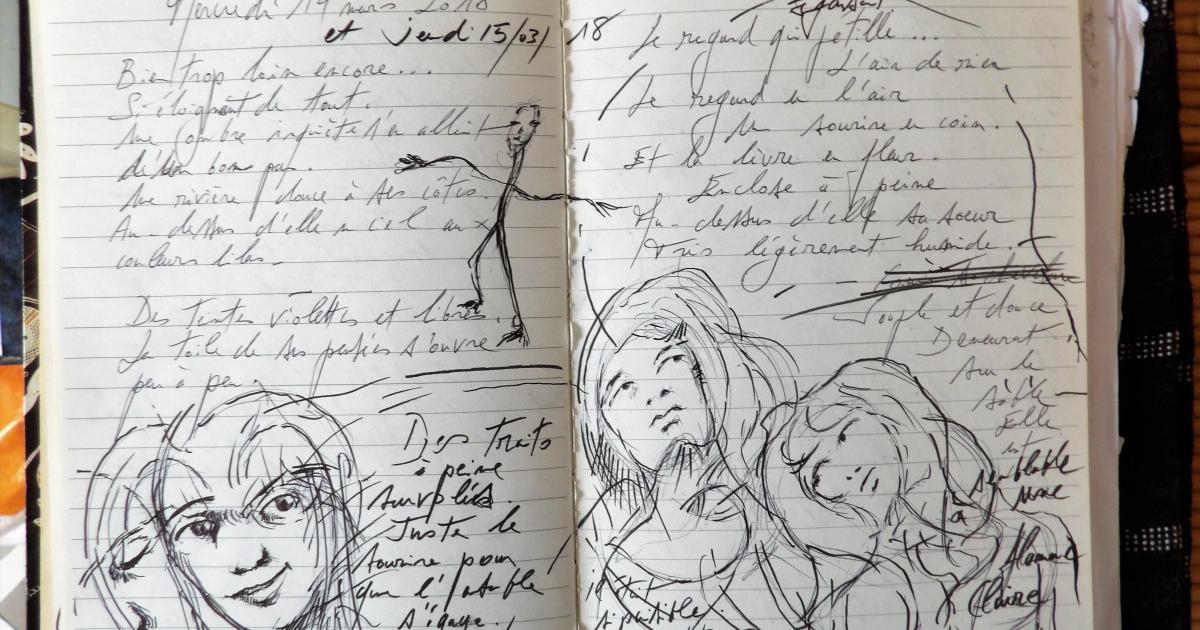 Petits Papiers Volants : Journal D'écriture 2003-2018 - mercredi 14 et jeudi 15 mars 2018