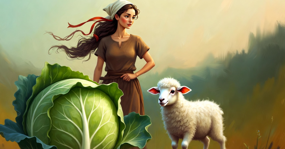 Le chou et la bergère