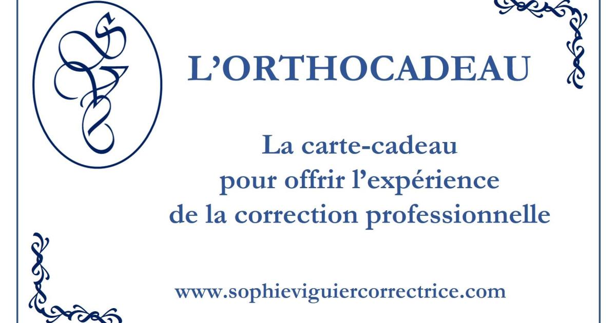 L’orthocadeau
