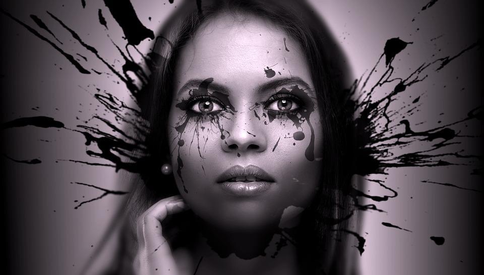 Femme violentée