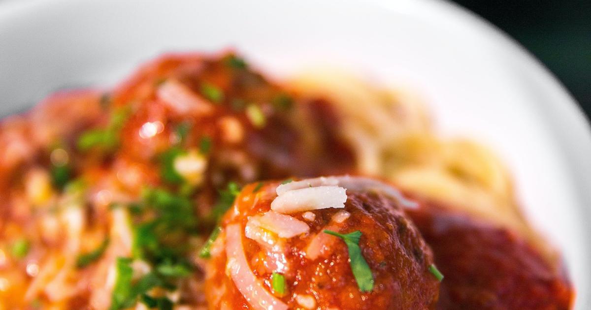 Boulettes italiennes en sauce tomates