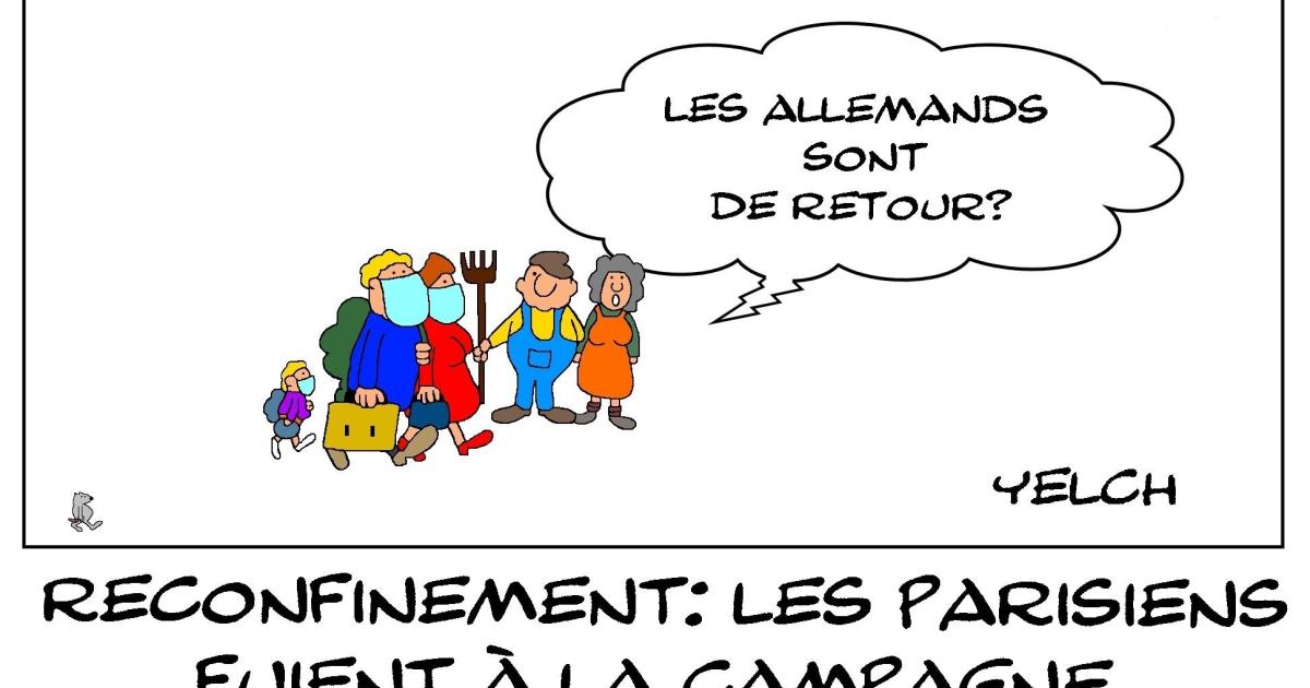 Les parisiens se ruent à la campagne