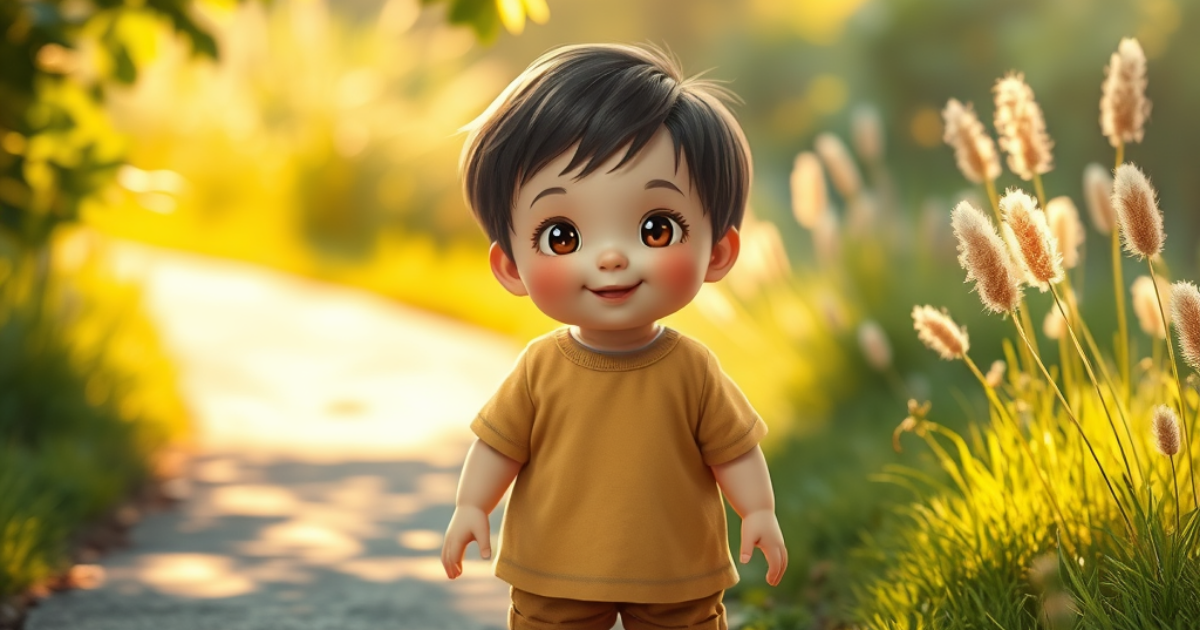 Voici l'enfant