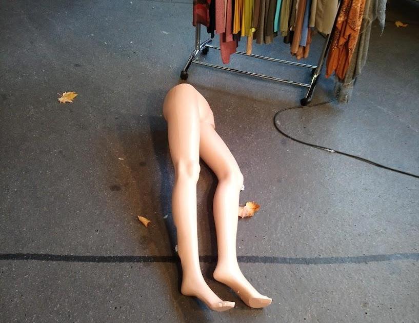 Jambes effeuillées