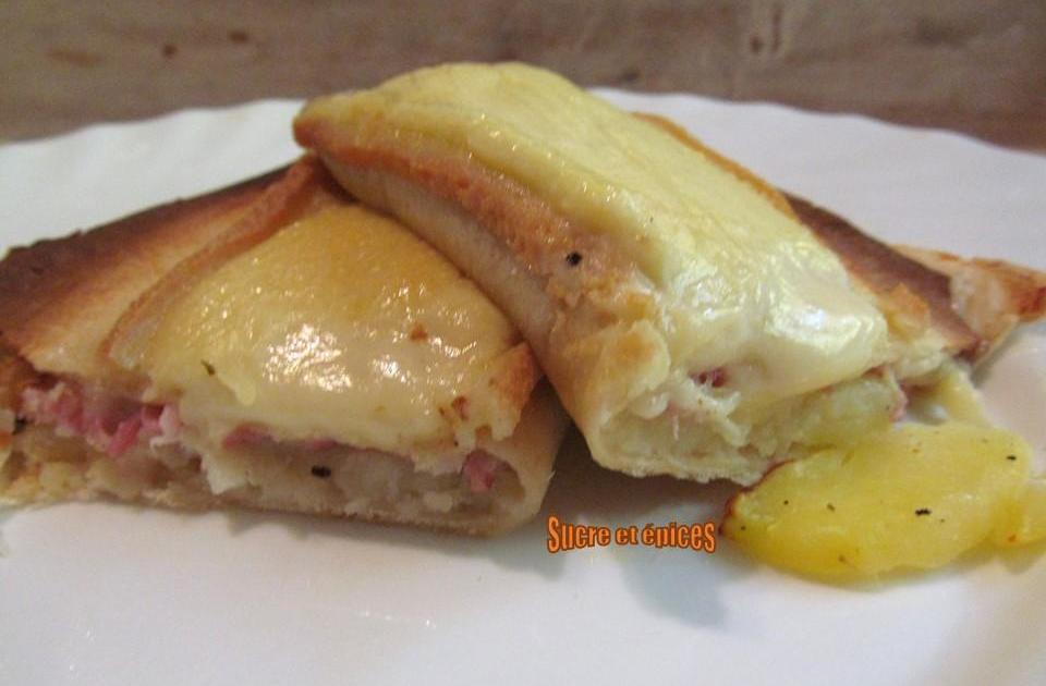 Tortillas au four façon raclette