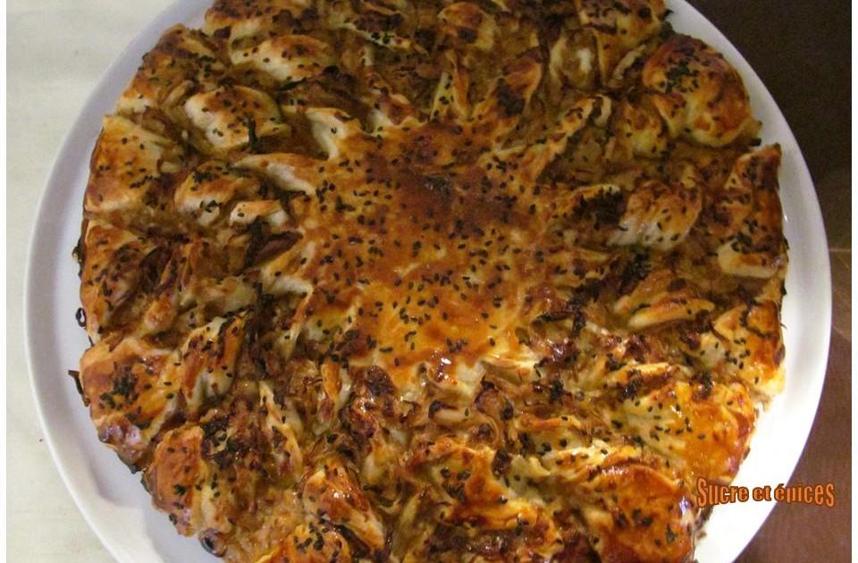 Tarte soleil au chou