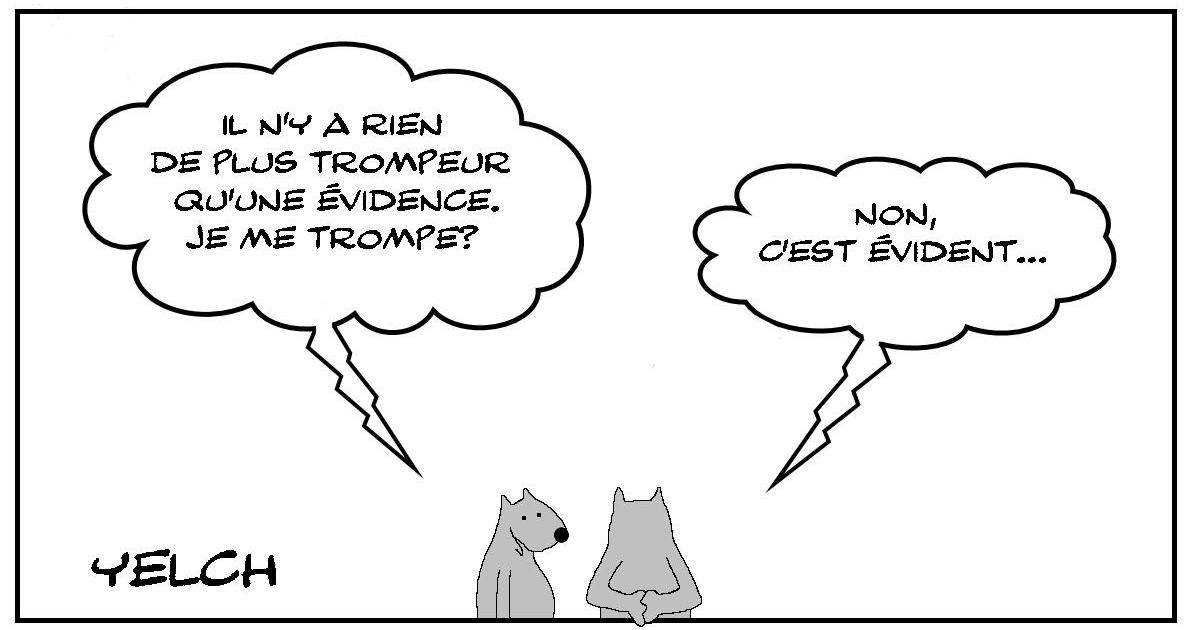 Tromperie évidente