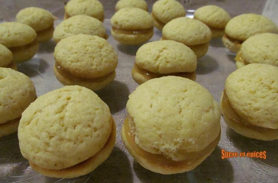 Biscuits au citron et lemon curd, comme des Whoopie pies
