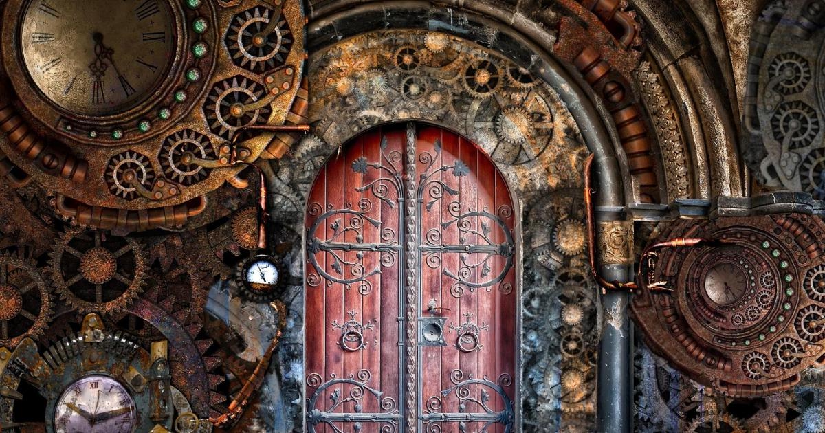La porte aux engrenages