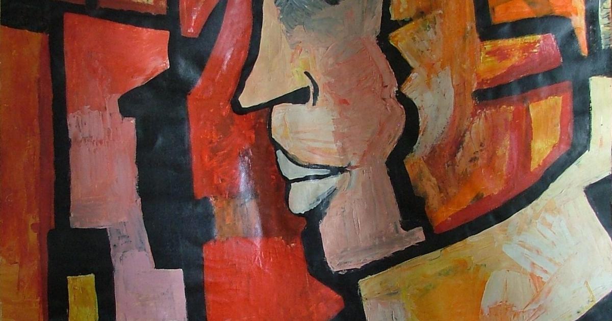 Peintures au fil du temps - Masques et figure - 1988