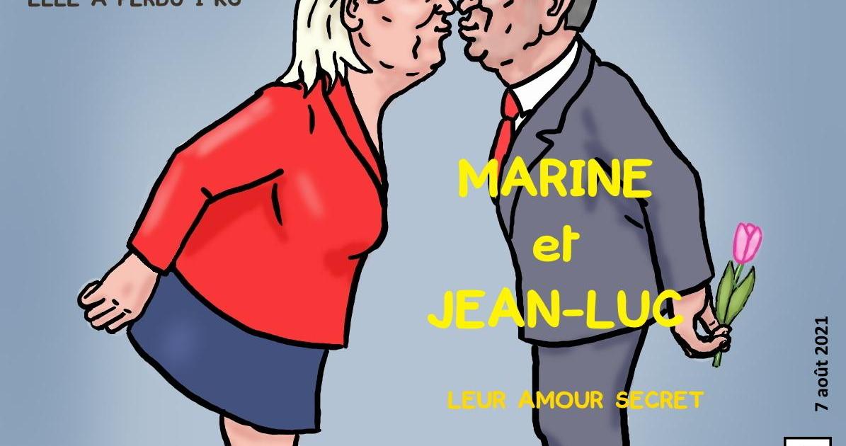 Marine Le Pen et Jean-Luc Mélenchon à la une de Gaga